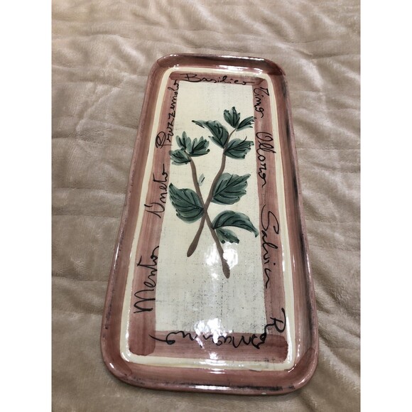 Vintage Marco e Cristina Made In Italy  Serving Tray - Picture 1 of 4